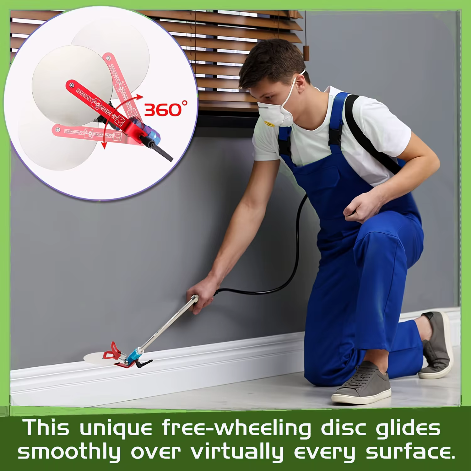 Kit de pulvérisateur de peinture sans air avec embouts 311/315 et perche d'extension de 20 cm
