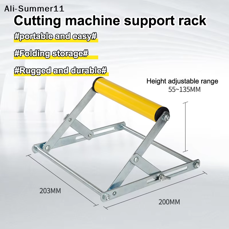 【A0】1 pièce Support à roulettes réglable en hauteur pour scie à table