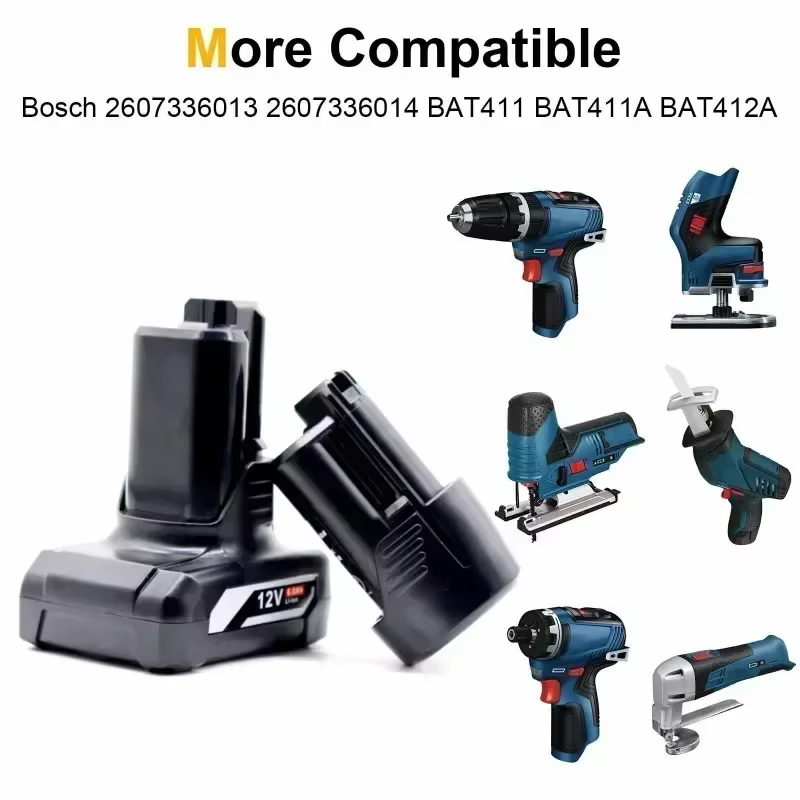 Batterie de remplacement pour outils sans fil Bosch