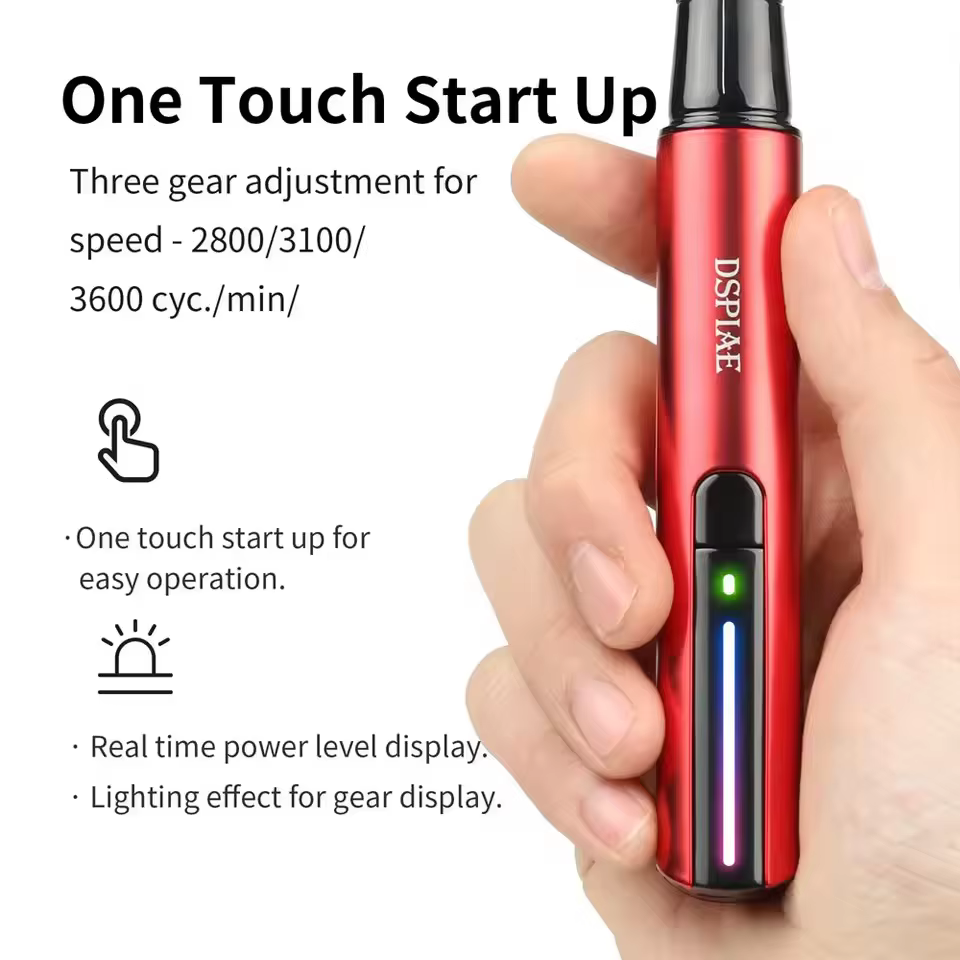 DSPIAE ES-A ponceuse alternative bricolage électrique USB Charge stylo de meulage modèle en plastique têtes de ponçage papier de verre outils d'artisanat militaire