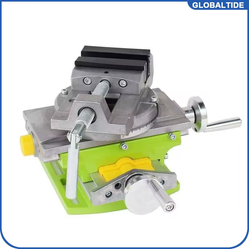 Table rotative 90 ° Étau de presse pour perceuse à glissière transversale de 3 pouces