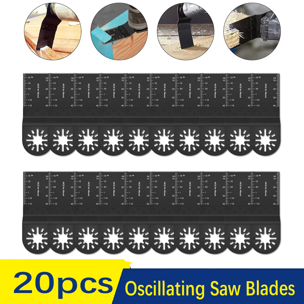 Lames de scie oscillantes multi-outils