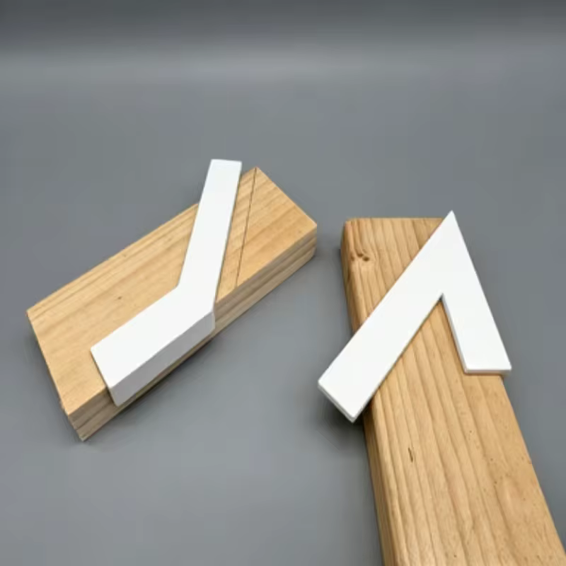 2 pièces Guide d'angle de 45 degrés pour le travail du bois