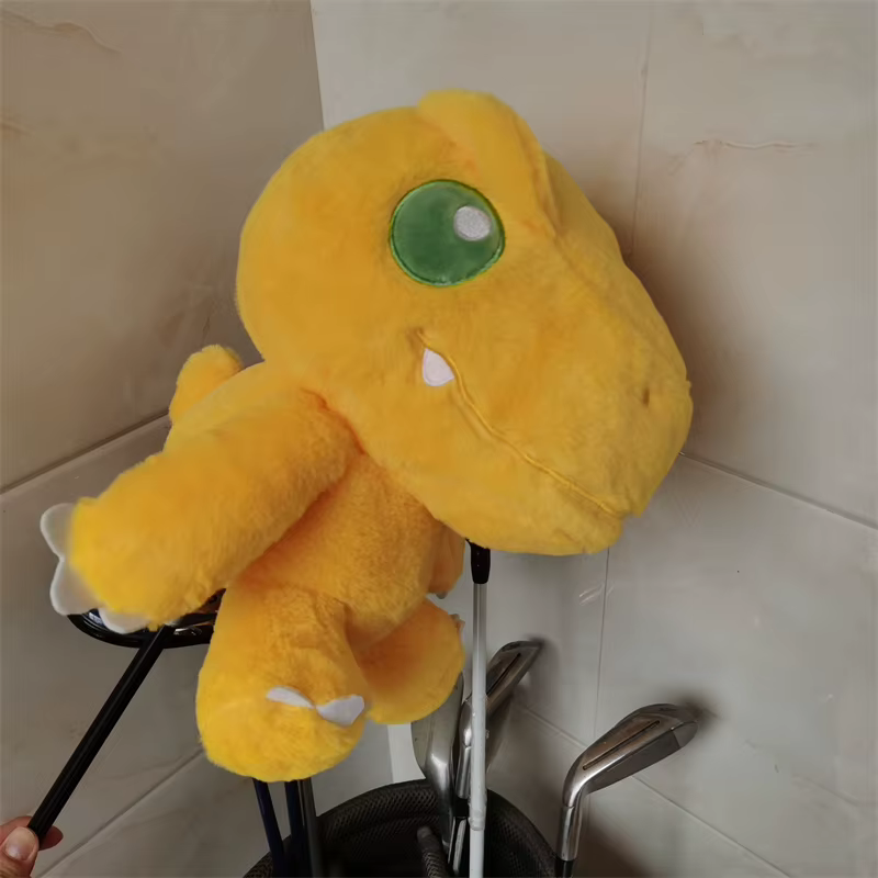 Couvre-tête de pilote de Golf Dragon jaune, couvre-tête en bois 460cc, combinaison gratuite, livraison directe