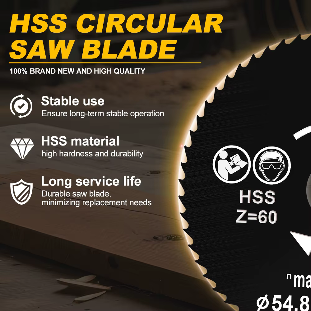 Lame de scie circulaire CMCP HSS 54.8mm 30T 60T