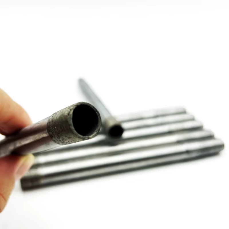 1 pièces 7mm-25mm cône Morse diamant poudre frittée allonger 153mm maçonnerie trou profond foret utilisation pour pierre