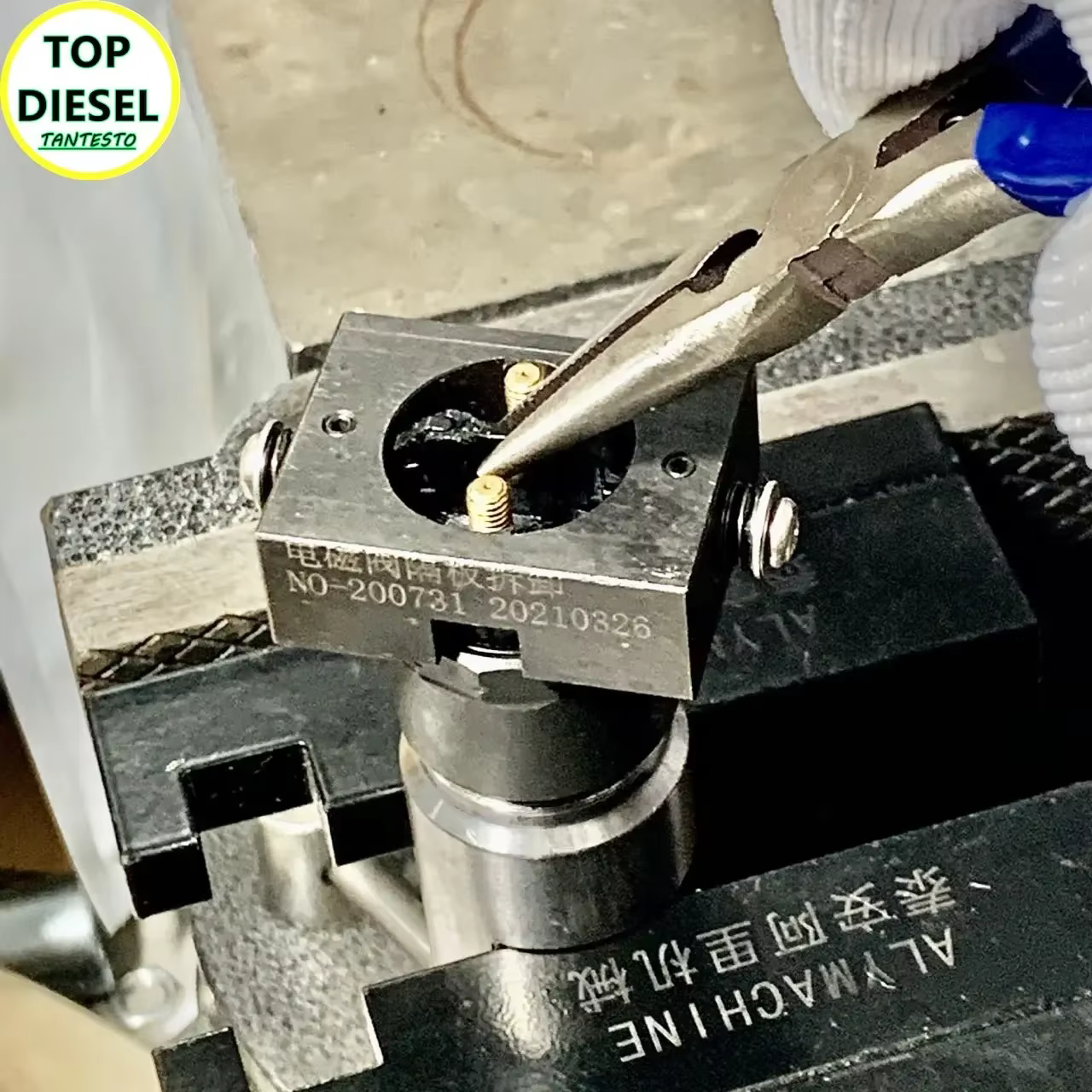 Outil de démontage de plaques isolantes BOSCH 120 pour injecteur diesel Common Rail CRIN2
