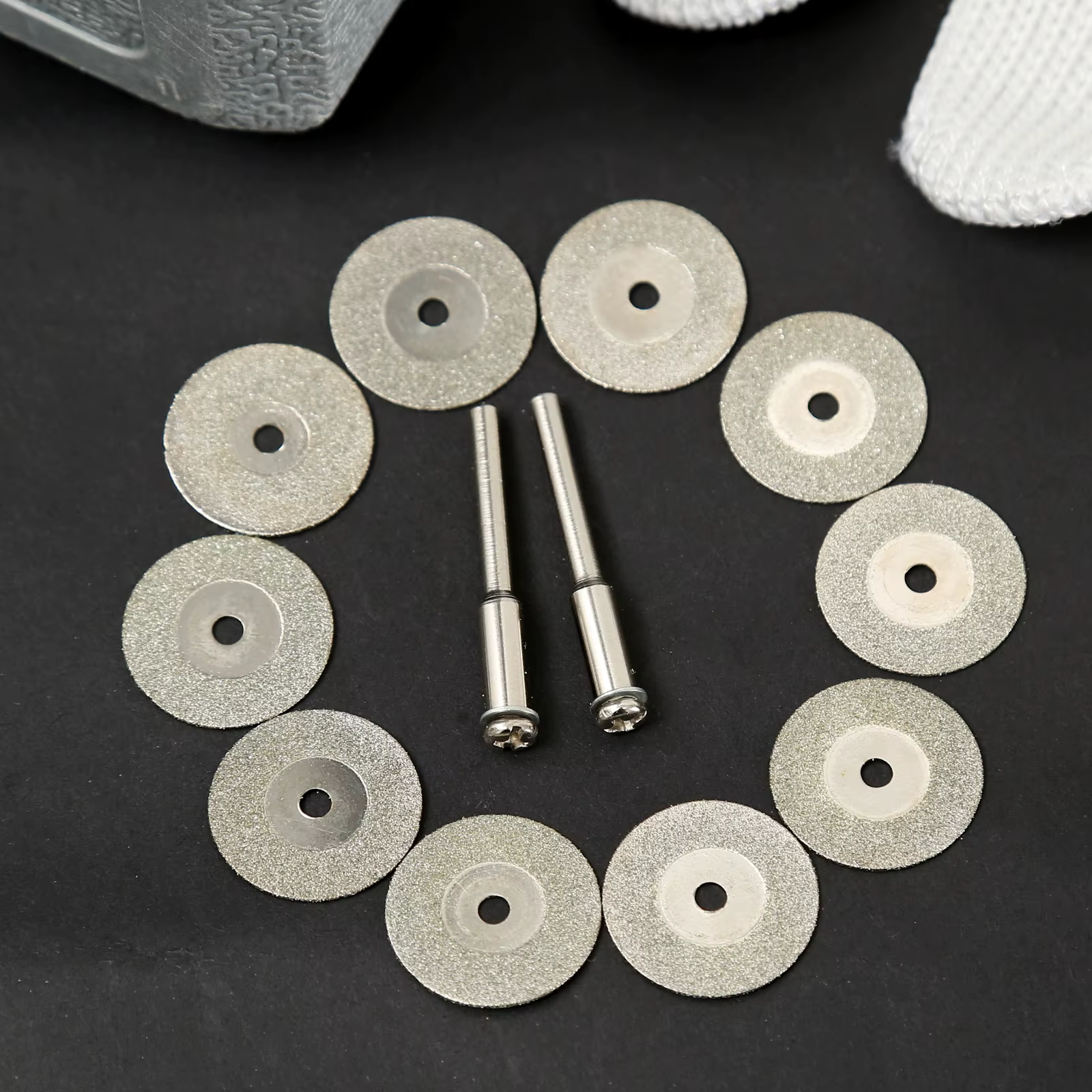 Roue de coupe diamantée 12 pièces/ensembles