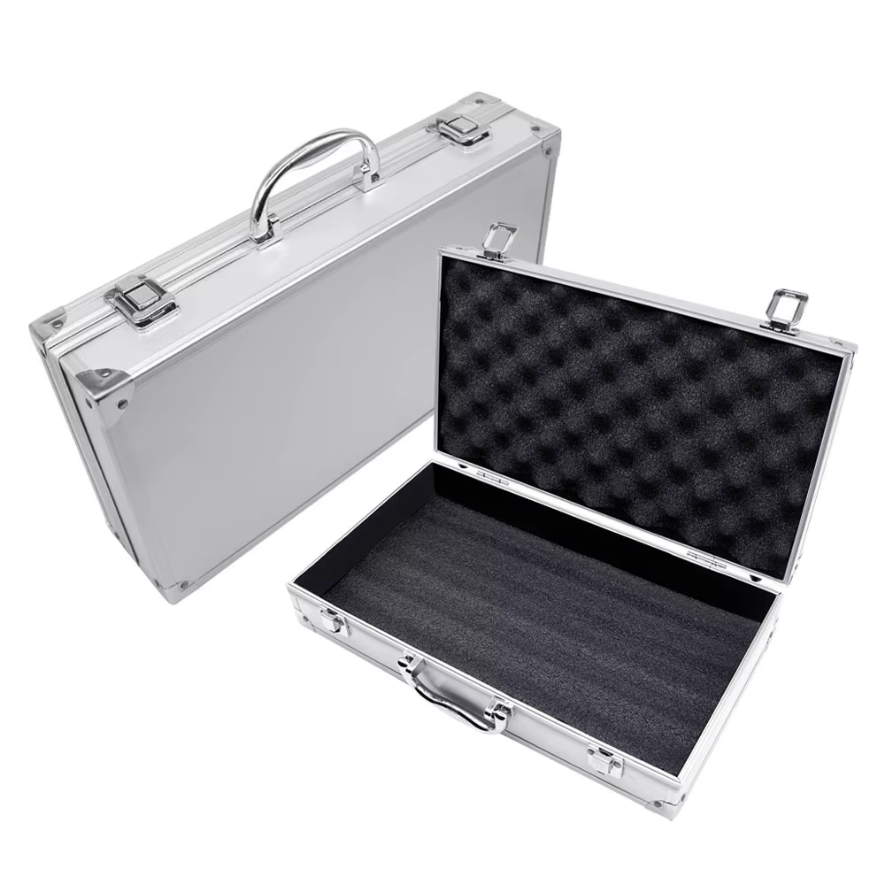 Boîte à outils portable en alliage d'aluminium