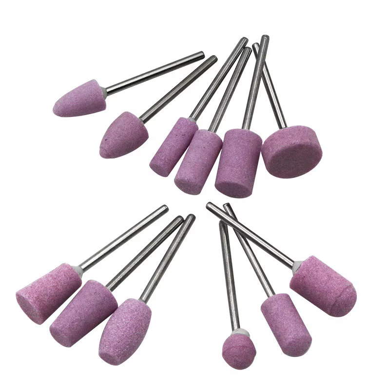 Pierre montée de polissage Abrasive pour outils rotatifs
