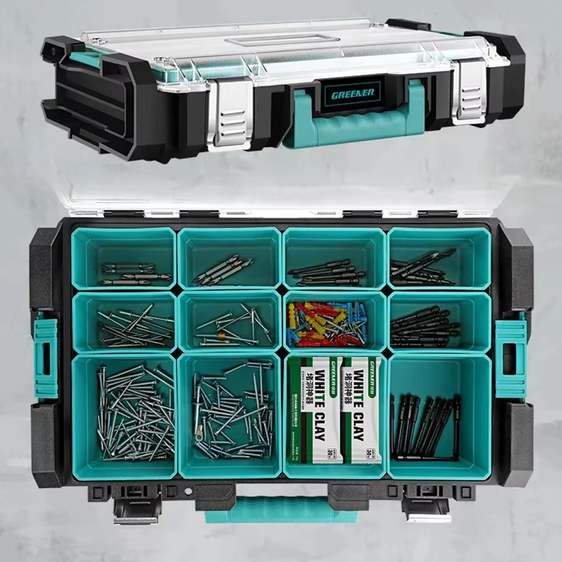 Boîte à outils de quincaillerie multifonctionnelle