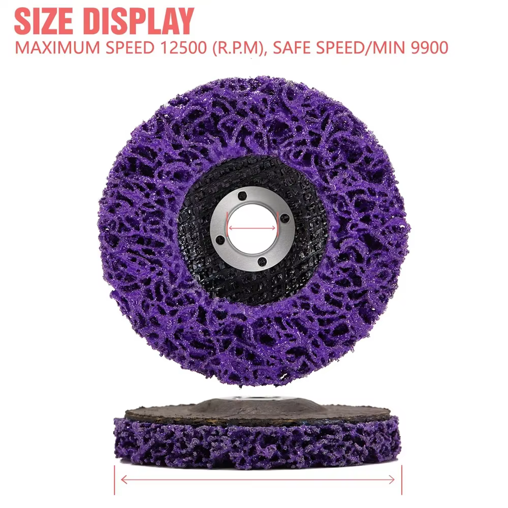1-5 pièces 100/115/125mm disque de corail Poly bande