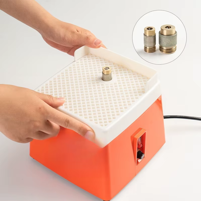 Mini broyeur automatique de vitrail à eau