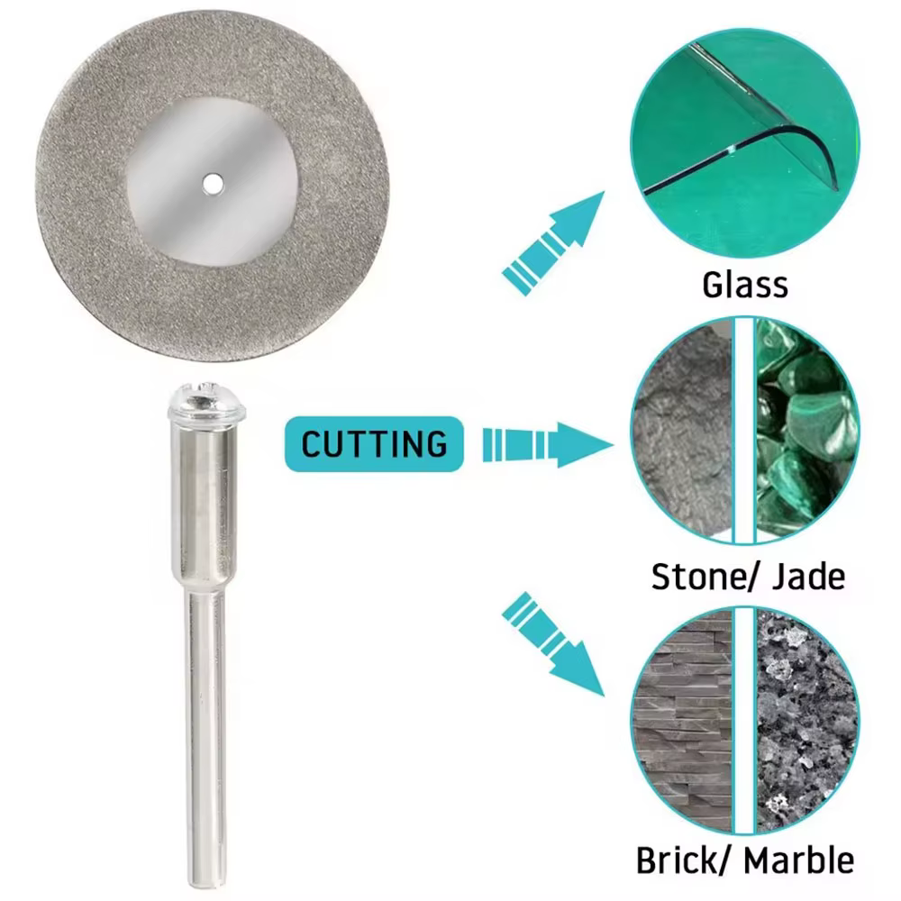 Disques de coupe diamantés pour outils rotatifs
