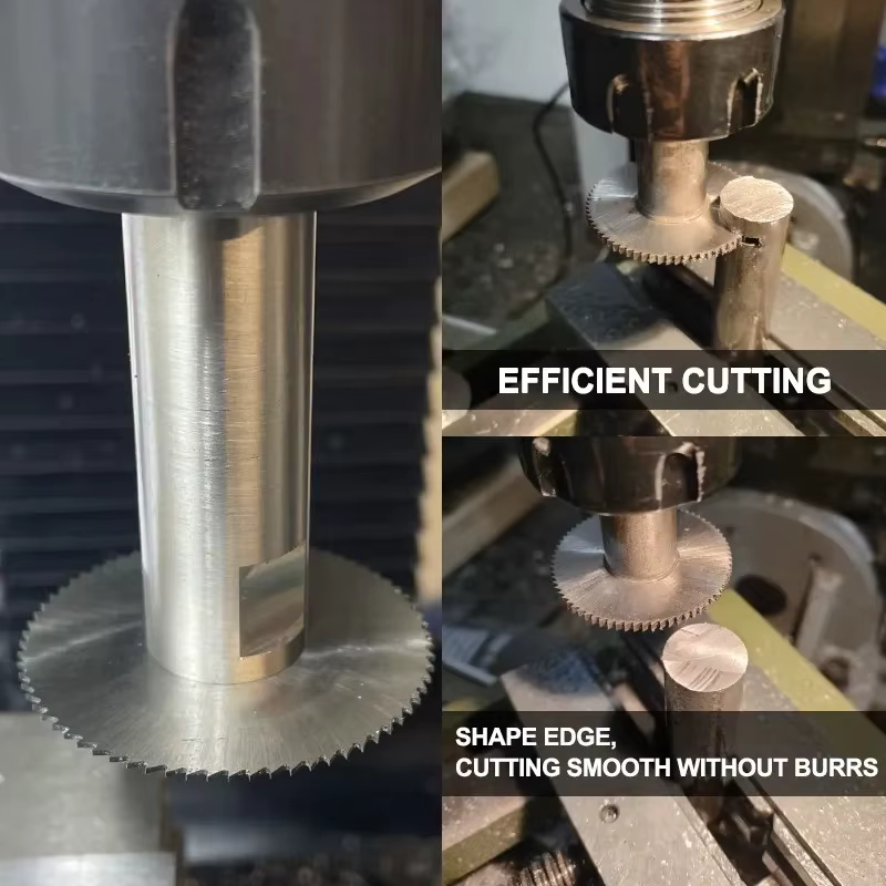 Lame de Scie Circulaire en Acier HSS pour Fraisage CNC