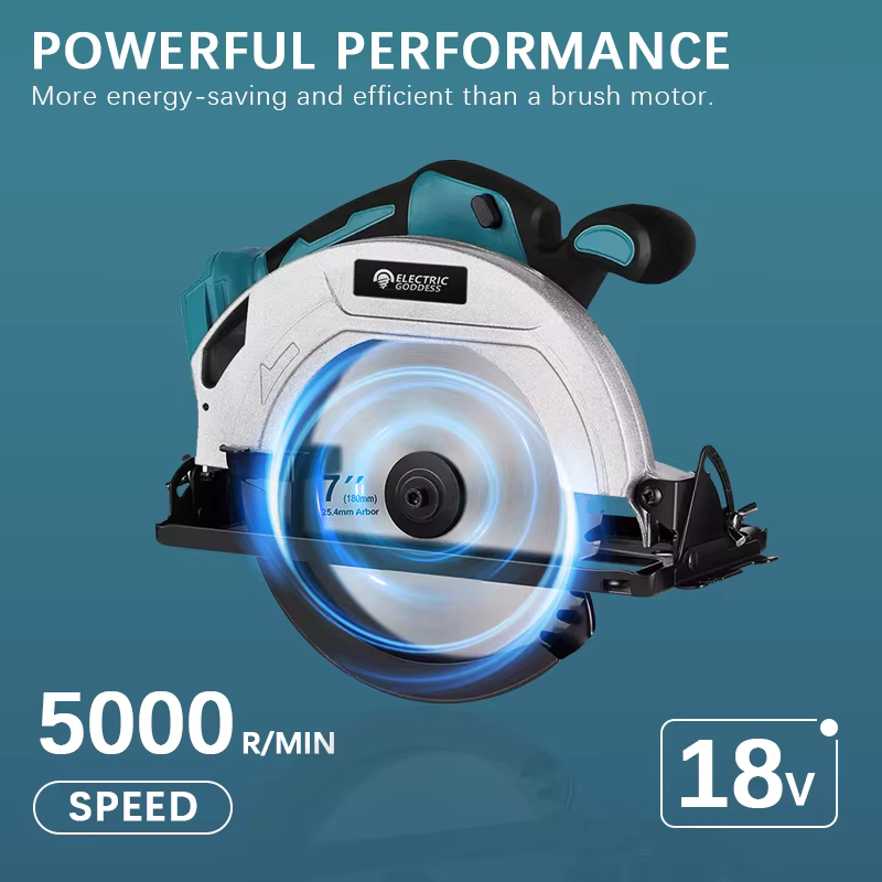 Makita – scie circulaire sans fil de 5/7 pouces