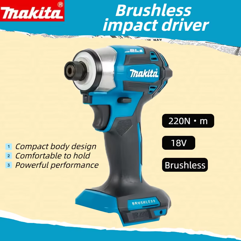 Makita 18V LXT Perceuse à percussion sans fil DTD173