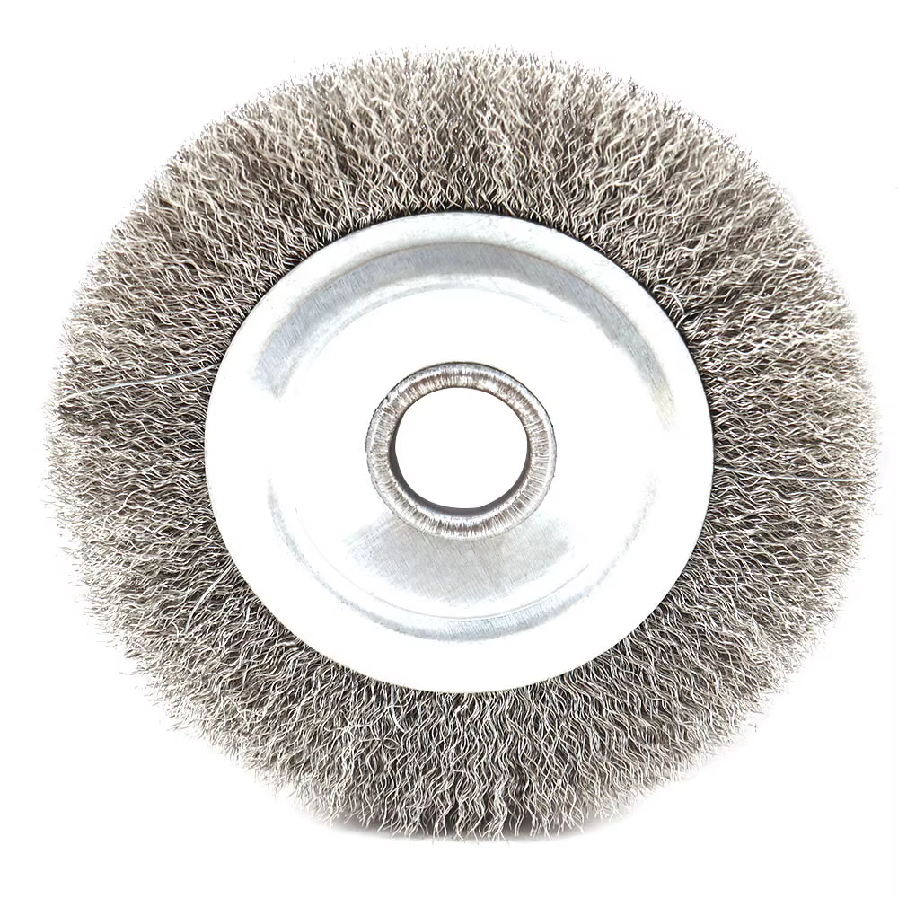 Brosses rondes en fil d'acier