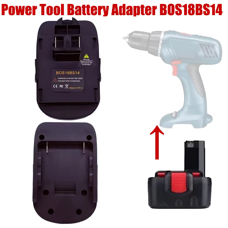 Adaptateur de batterie BOS18BS14 pour outils Bosch 14
