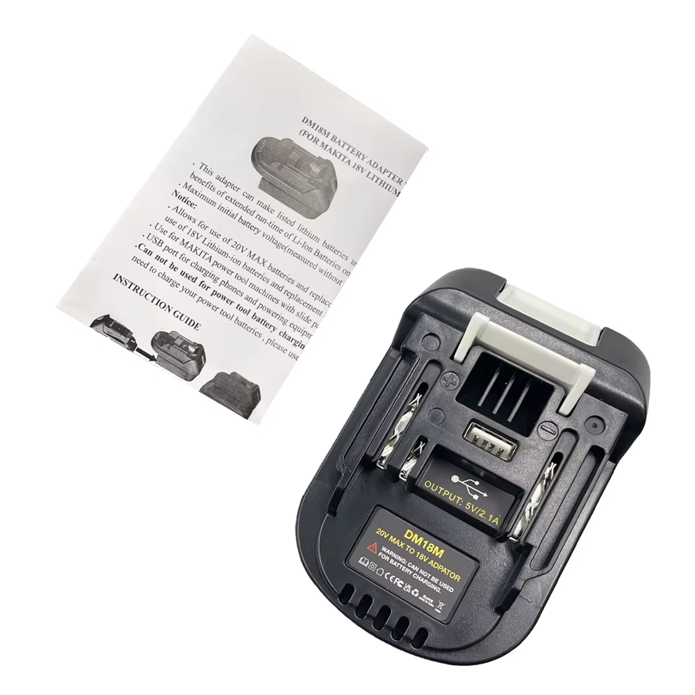 Adaptateur de batterie DM18M pour outils Makita 18V