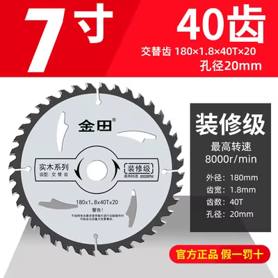 Scie Circulaire TCT de 254mm pour le Travail de Calcul