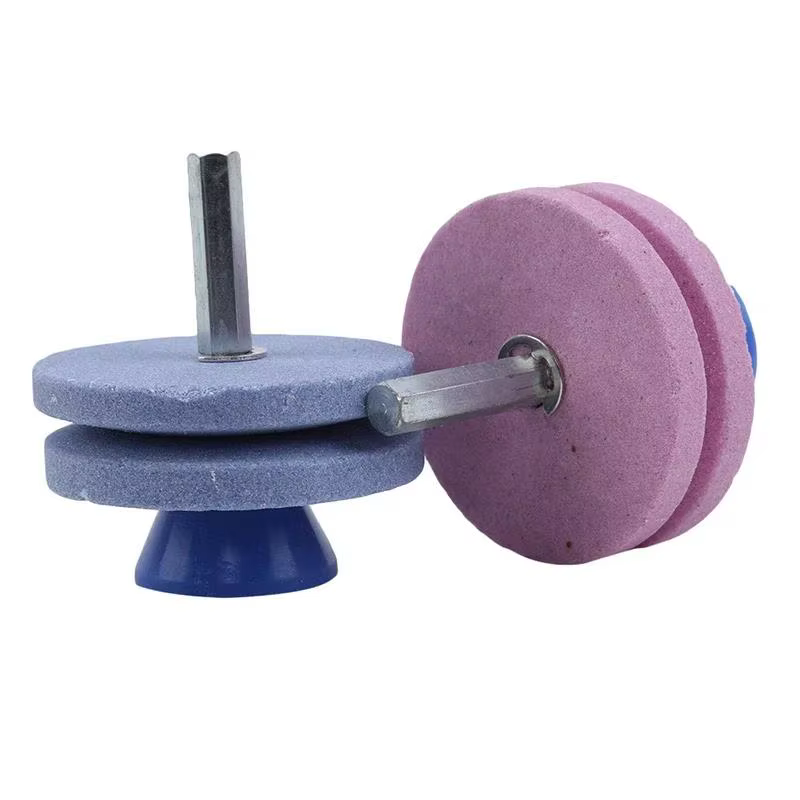 Nouveau Outils de jardin lame d'affûtage de couteaux la plus rapide meulage universel perceuse rotative coupe tondeuse à gazon