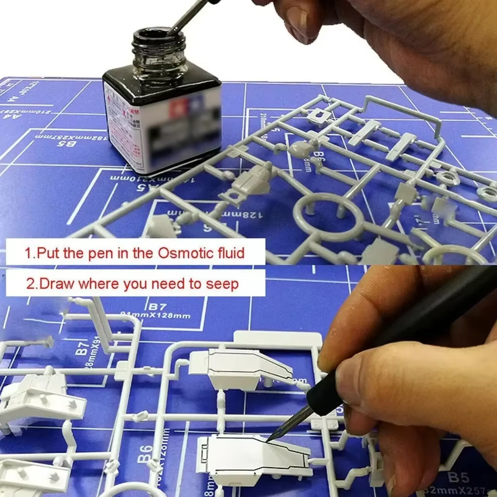 Assemblage de stylo d'accent de ligne de panneau