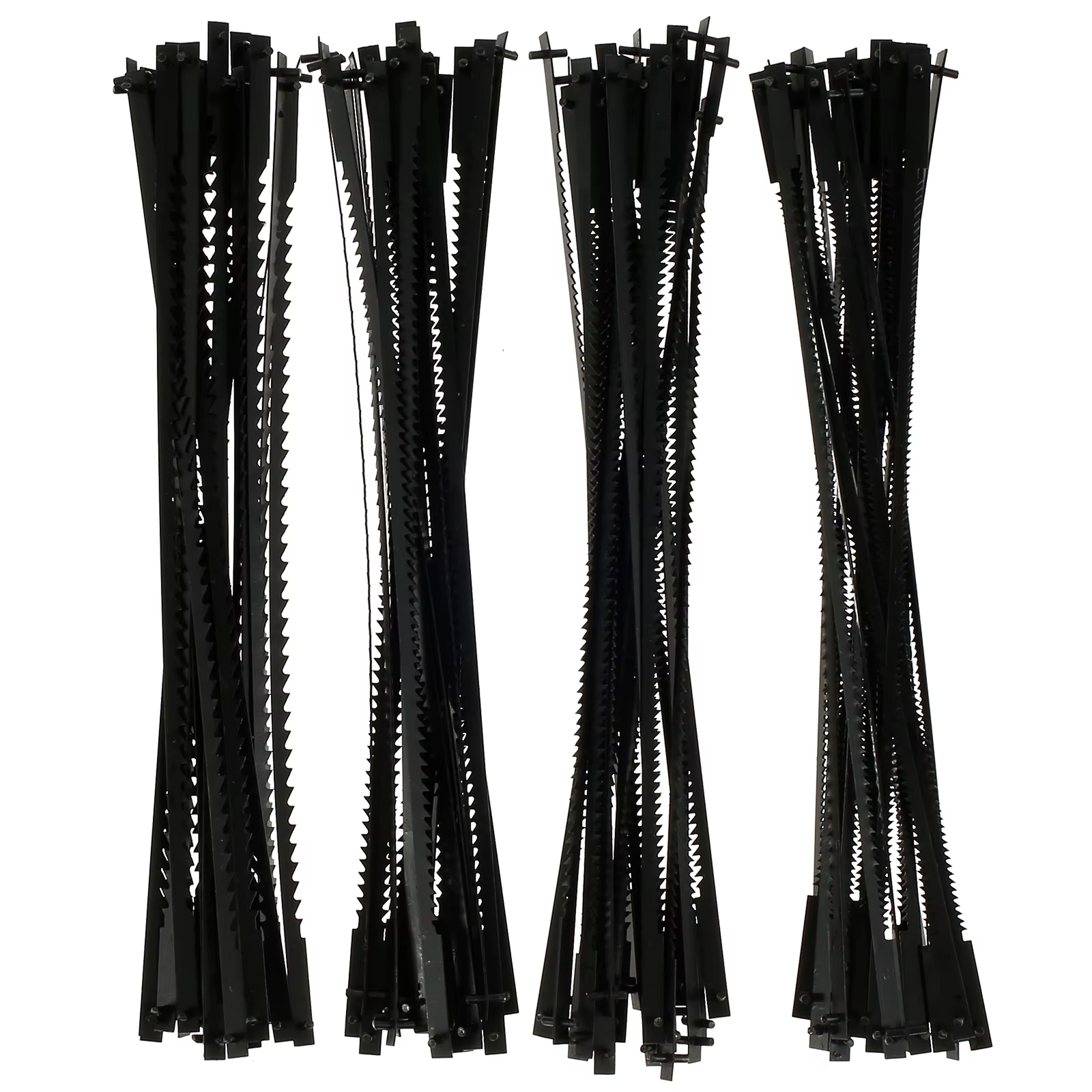 Lames de scie à chantourner de 5'' avec embout à broche en acier au carbone pour la découpe du bois, du plastique et du métal TPI 10/15/18/20/24
