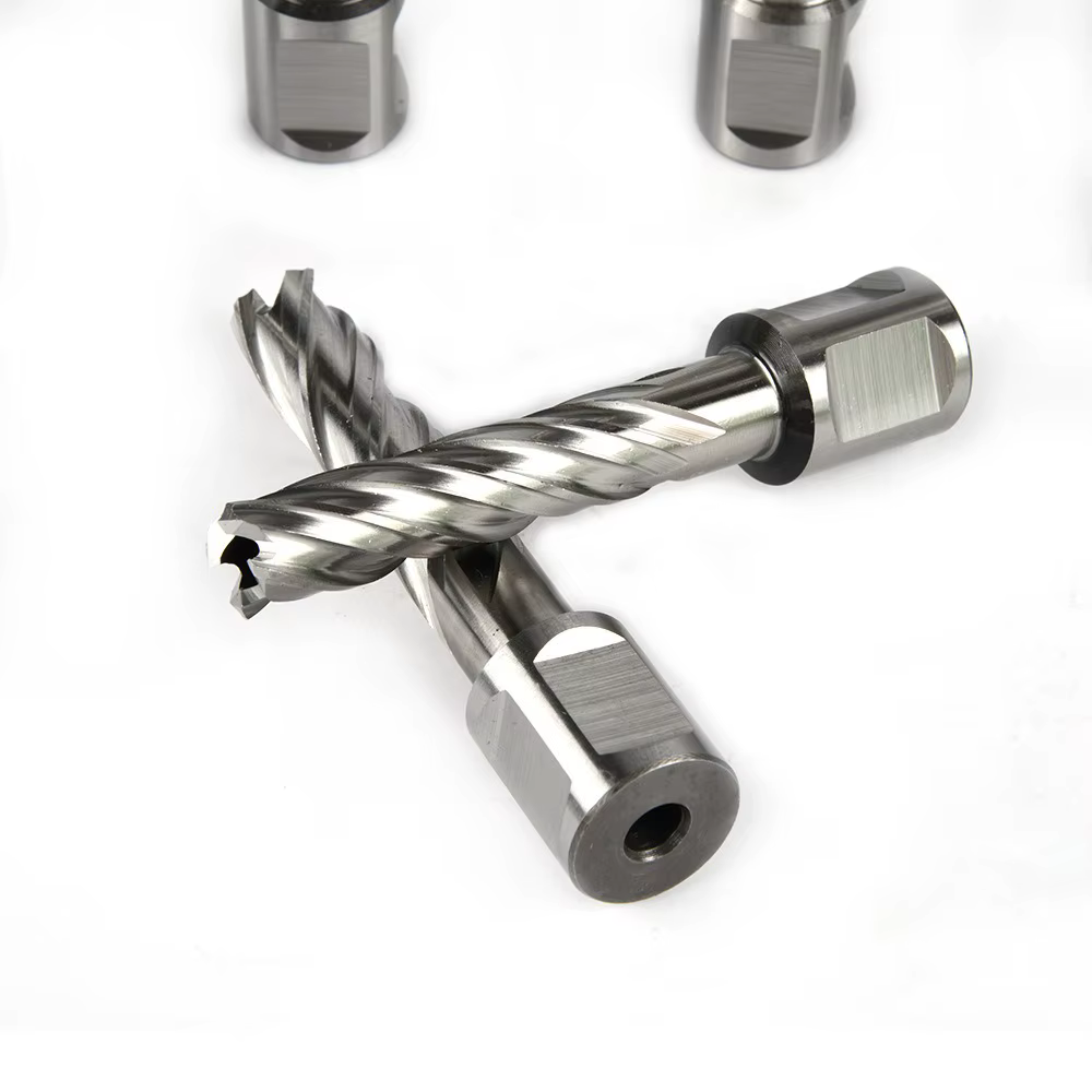 Forets à trous durables de 25 mm en acier inoxydable avec queue Weldon