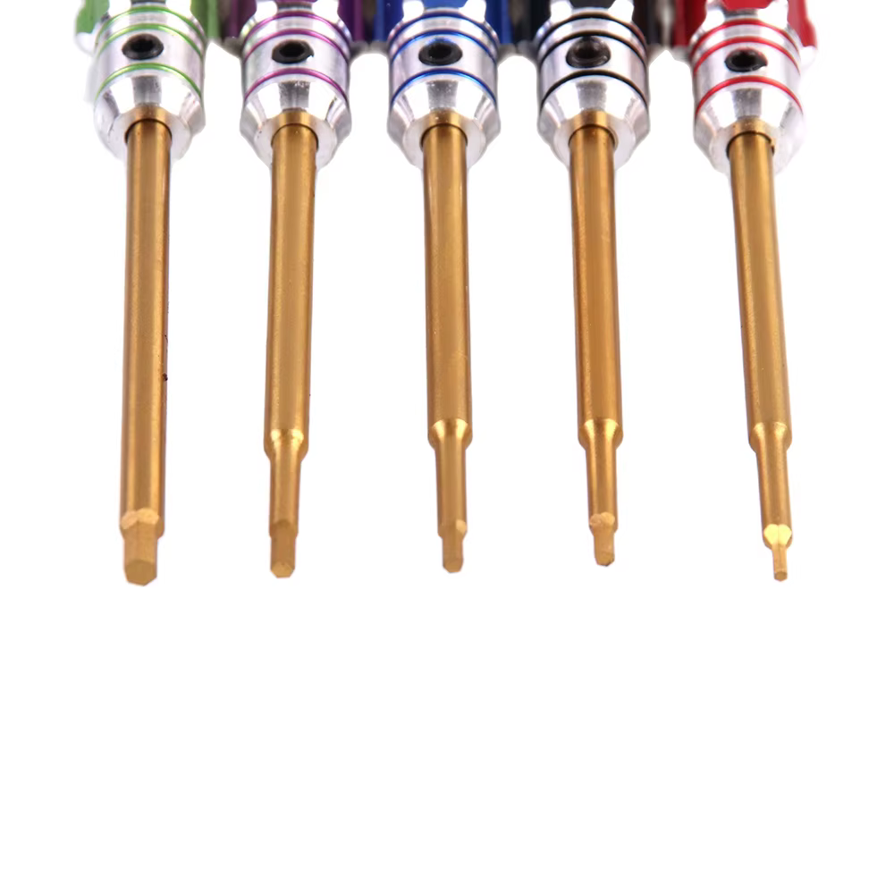 1 jeu de tournevis hexagonaux 0.9 1.27 1.3 1.5 2.0mm