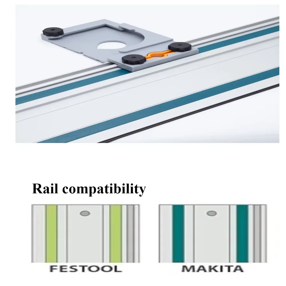 Adaptateur de Rail de guidage de scie
