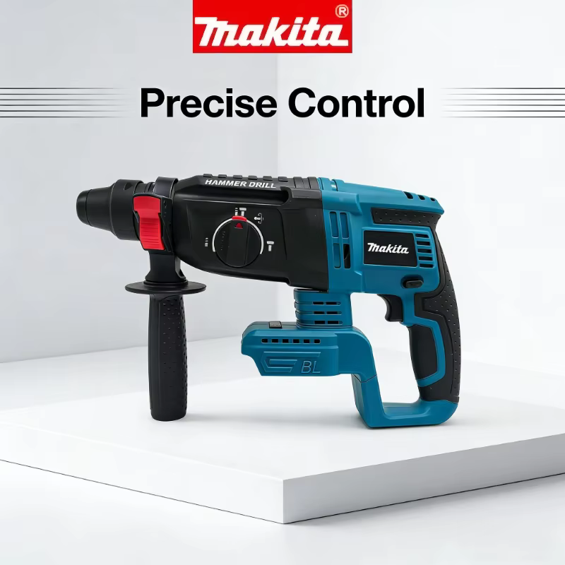 Makita Perceuse à percussion sans fil 18V (26MM) - Outil électrique sans fil à batterie lithium pour le perçage (machine uniquement)