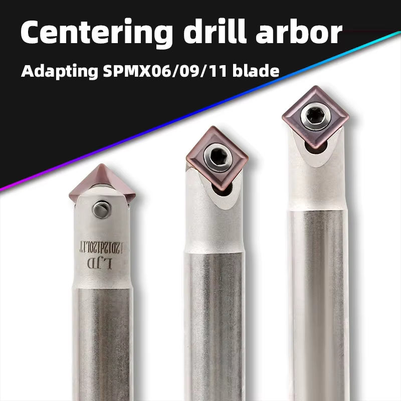 Kakarot 45 degrés point fixe chanfreinage Machine-outil support blanc CNC tour coupe adapté pour SPMX carbure lame outil de tournage