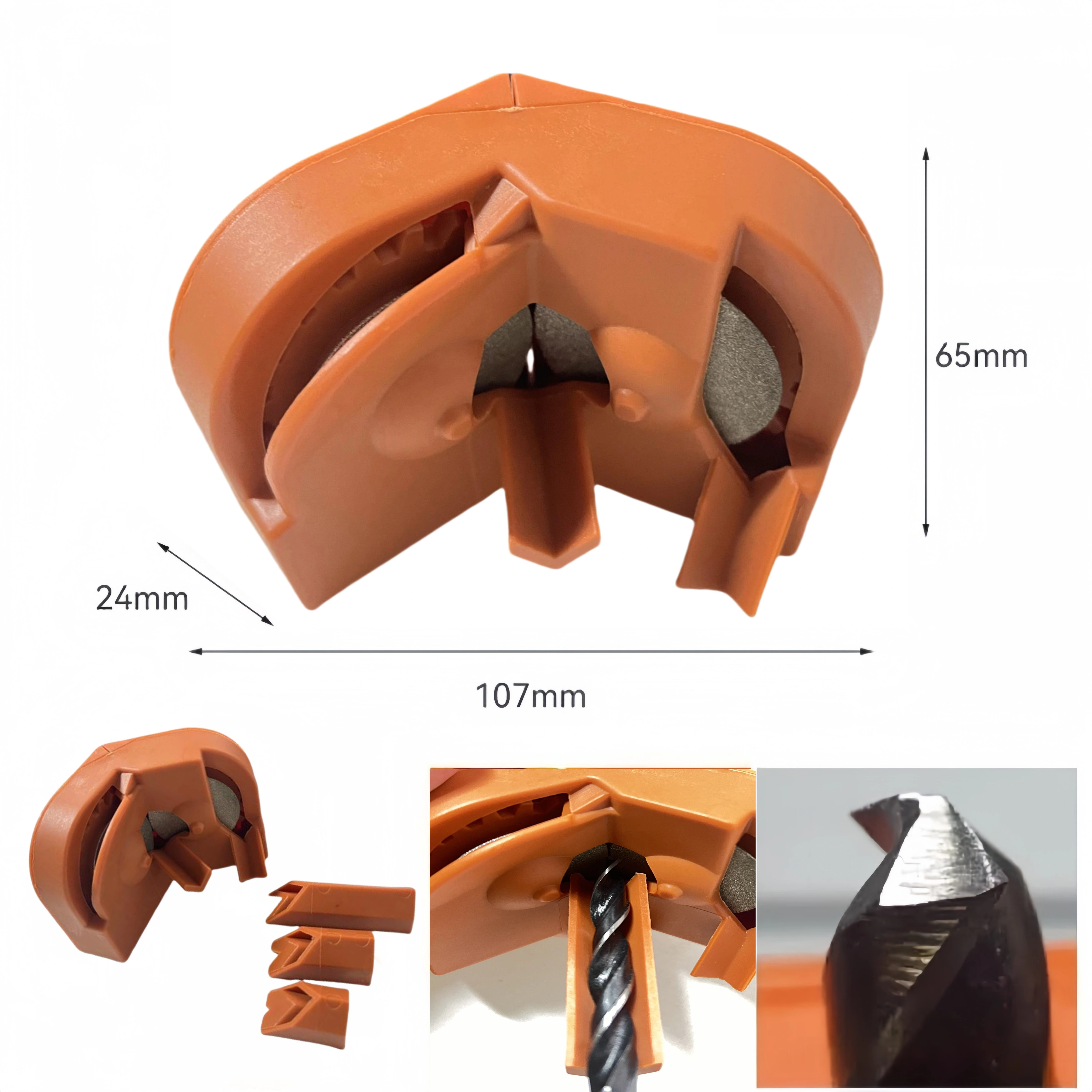 Affûteur de couteaux de perceuse à percussion électrique