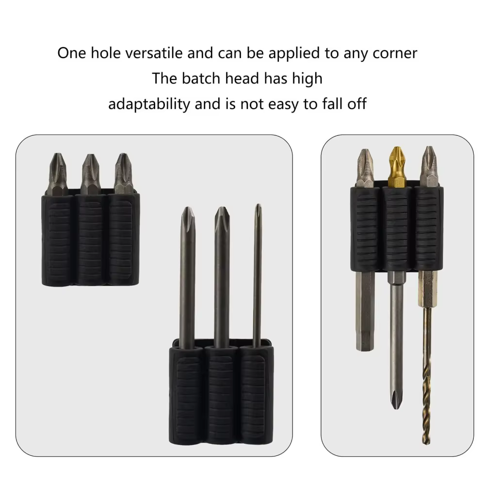 Support latéral à changement rapide pour embouts de perceuse ou de visseuse