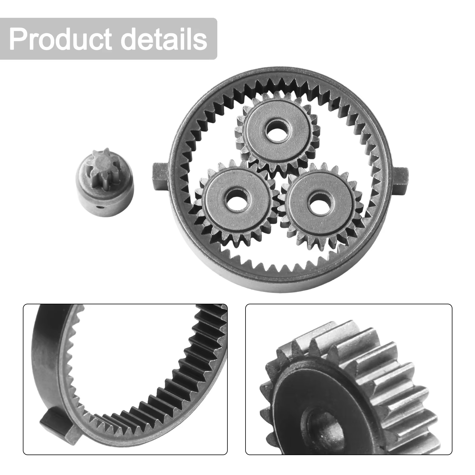 Perceuse électrique ensemble épicyclique pour Lithium sans brosse