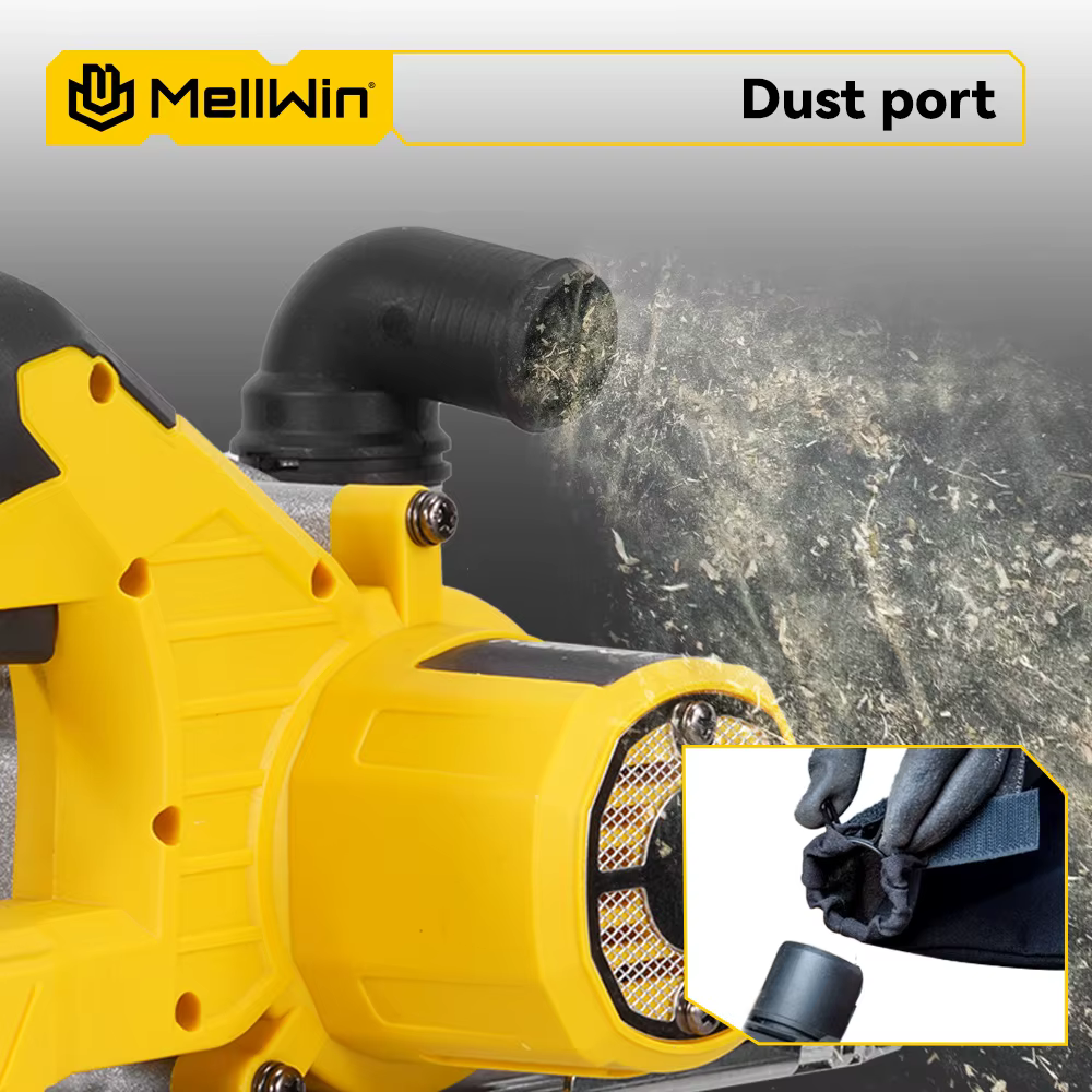 MELLWIN scie circulaire électrique sans brosse de 6 pouces 150MM