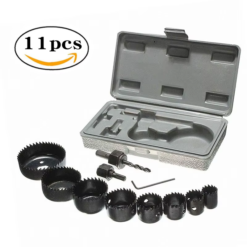 Kit de scie cloche professionnelle Durable en acier au carbone