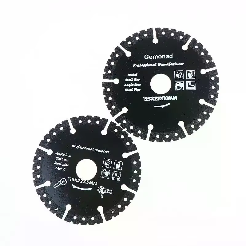 Lames de coupe en métal 115/125 mm – Disques tranchants pour acier
