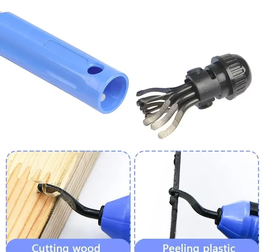 Kit d'outils d'ébavurage pour réparation du métal