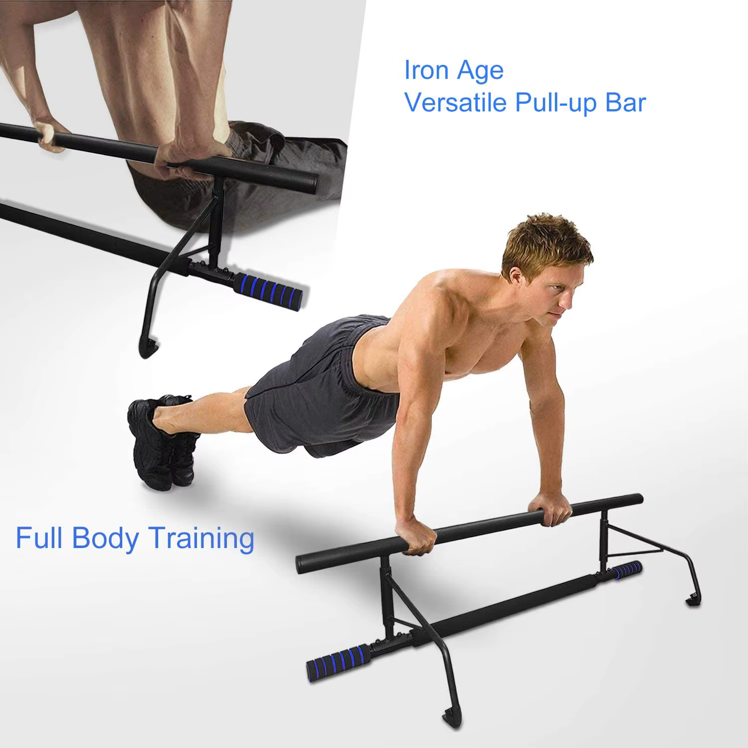 Barre de traction portable multi-gym pour porte, équipement de musculation, système de barres horizontales pour le fitness corporel
