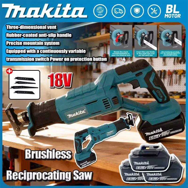 Scie sauteuse sans balais Makita