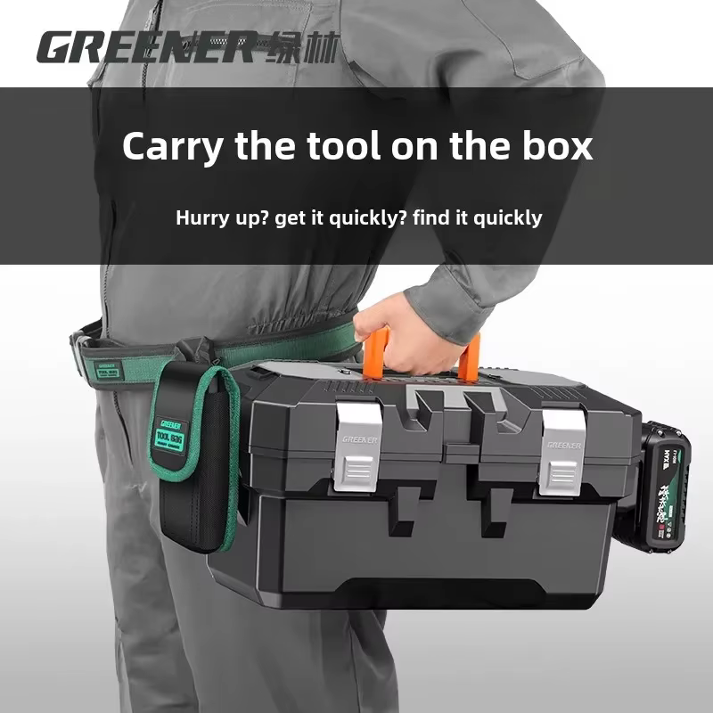 Boîte de rangement d'outils multifonctionnelle avec matériel à suspension rapide pour les mécaniciens