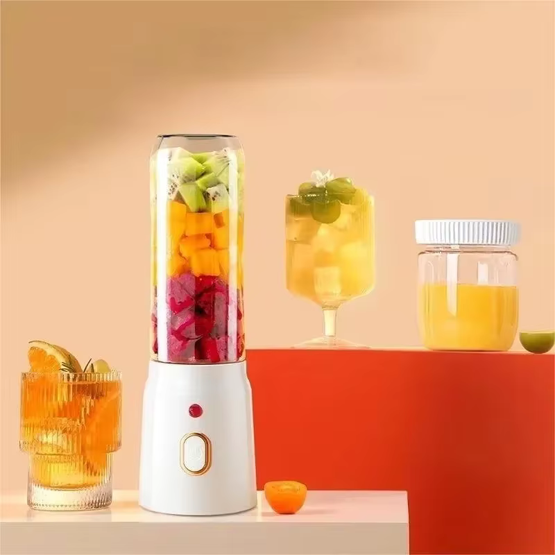 Presse-agrumes électrique Portable de 450ml, presse-fruits, Rechargeable par USB, citron, Orange, tasse de jus de fruits, mélangeur de Smoothie, 2 tasses
