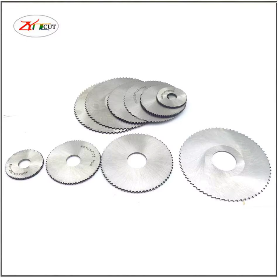 Lame de scie circulaire HSS 40 60 75 80 100 110 125 150 160 200mm