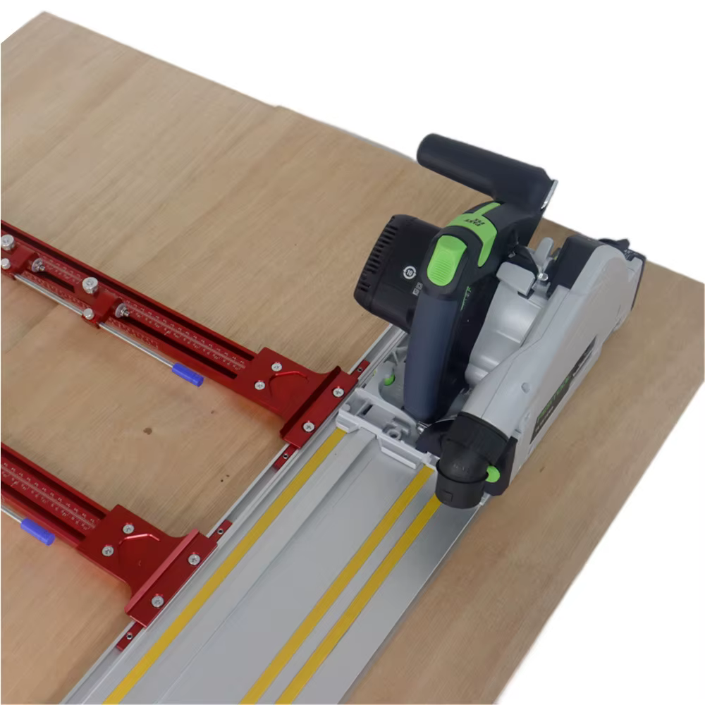 Lot de 2 : Kit de jonction universel pour rails de guidage et pince d'angle droit
