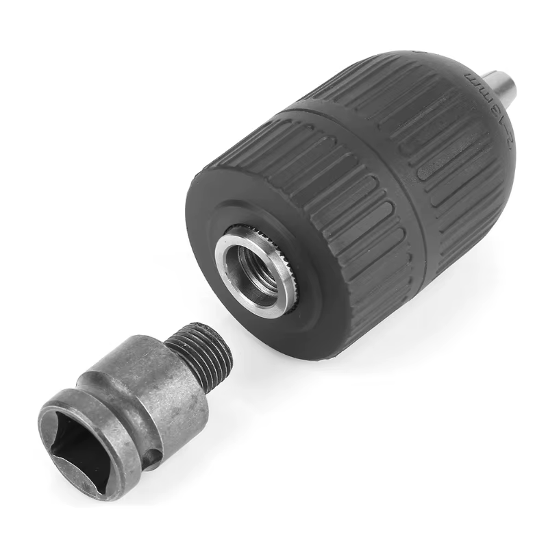 Mandrin de perceuse sans clé 2-13mm 1/2 "-20UNF avec adaptateur