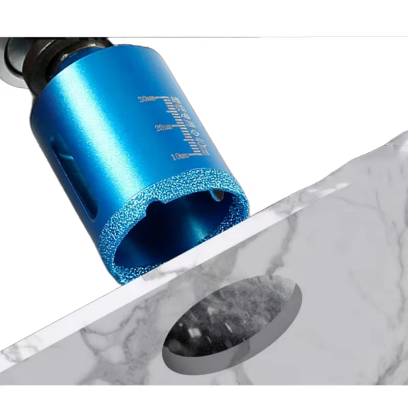 Foret diamanté M10, foret à noyau diamanté pour percer la porcelaine