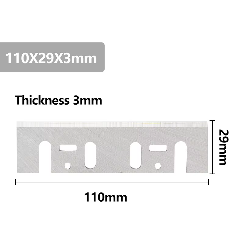 XLil110 x 29x3mm lame de rabot à bois