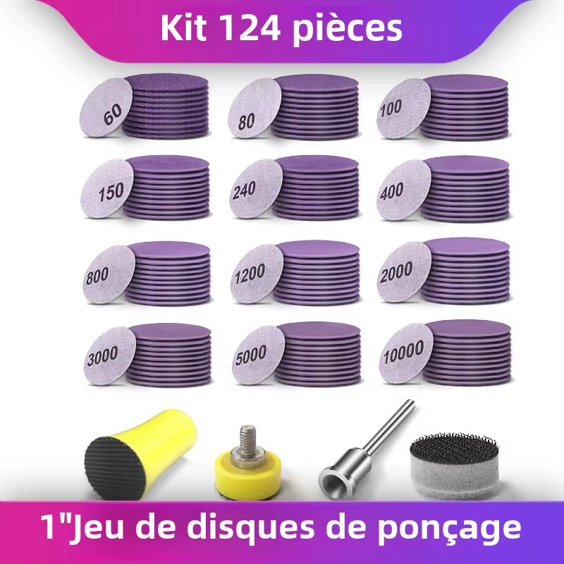 Ponçage 1 Pouce, 120 Pièces